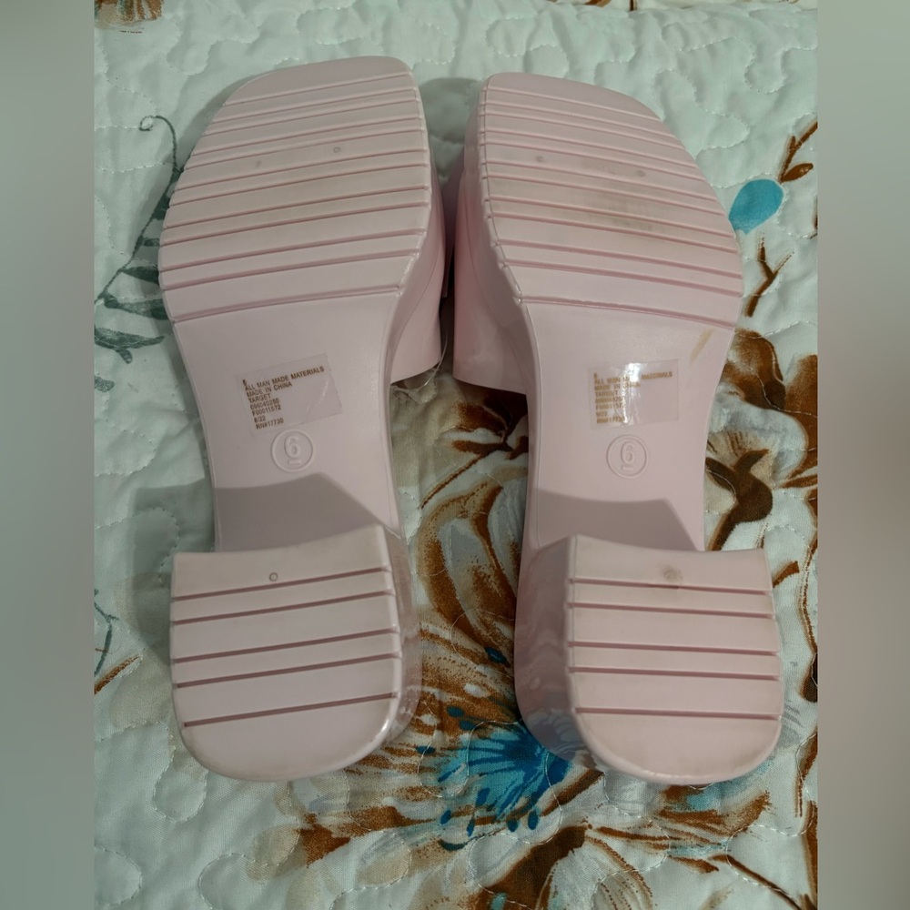 Pink Slide Sandals - Picture 3 of 3
